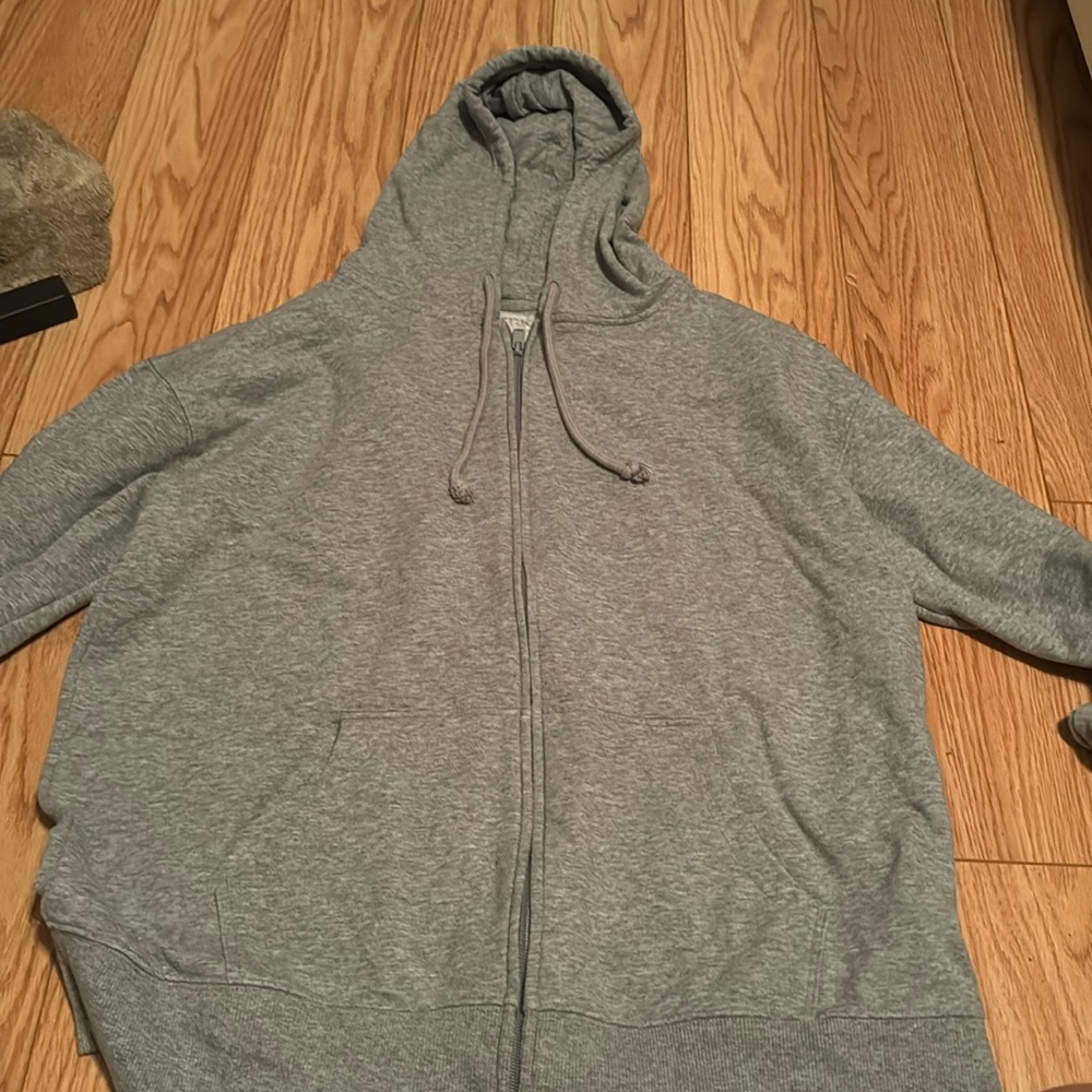 Grey hoodie